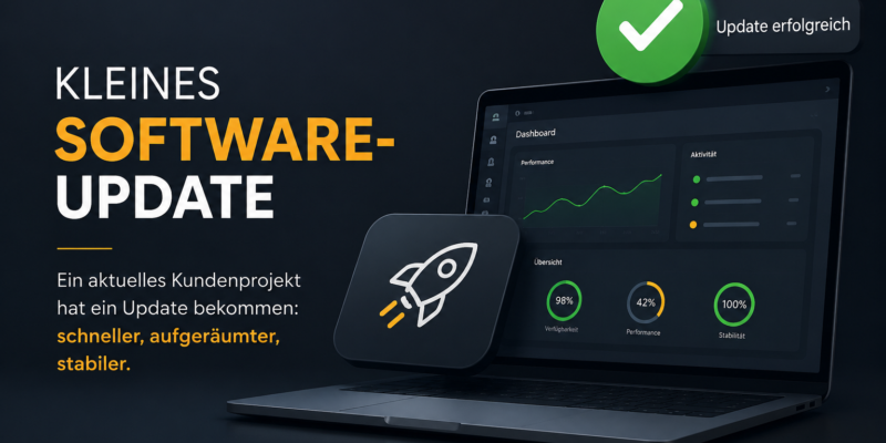 Kleines Software-Update für Kunden